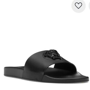Versace Leather Slides